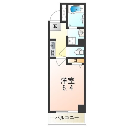 姫島駅 徒歩5分 7階の物件間取画像